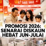 Promosi 2026: Senarai Diskaun Hebat Jun-Julai