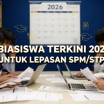 Biasiswa Terkini 2026 Untuk Lepasan SPM/STPM