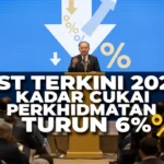 SST Terkini 2026: Kadar Cukai Perkhidmatan Turun 6%