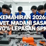 Kemahiran 2026: TVET Madani Sasar 70% Lepasan SPM
