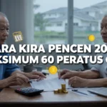 Cara Kira Pencen 2026 Maksimum 60 Peratus Gaji