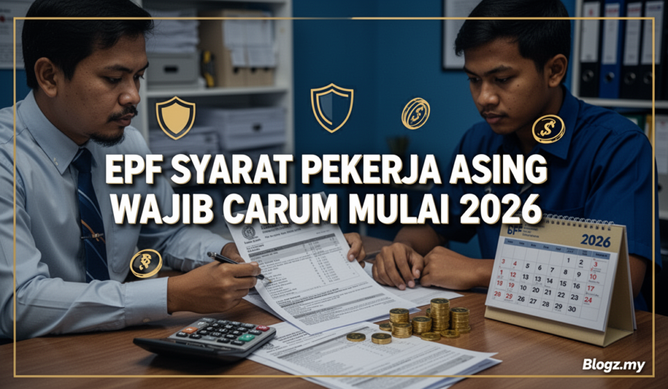 EPF Syarat Pekerja Asing Wajib Carum Mulai 2026