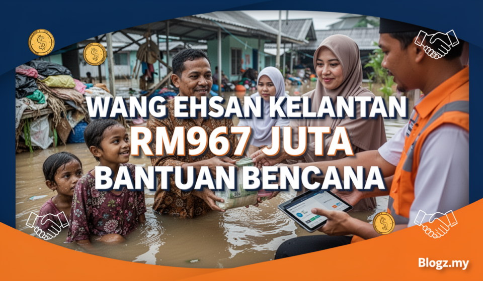 Wang Ehsan Kelantan RM967 Juta Bantuan Bencana