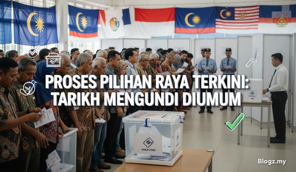 Proses Pilihan Raya Terkini: Tarikh Mengundi Diumum