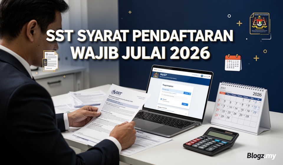 SST Syarat Pendaftaran Wajib Julai 2026 SST Syarat Pendaftaran Wajib Julai 2026