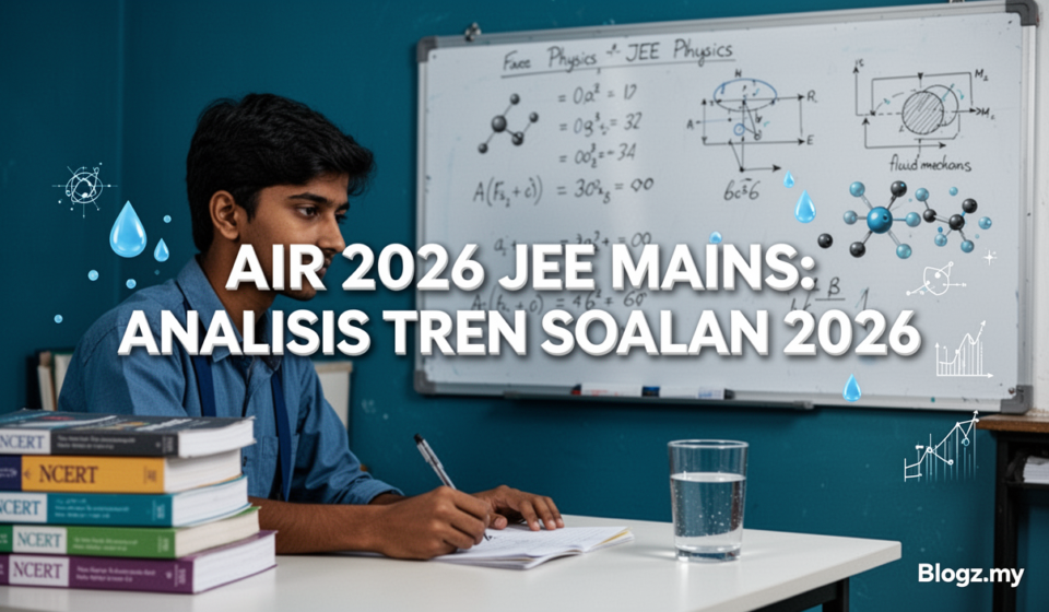 Air 2026 JEE Mains: Analisis Tren Soalan 2026
