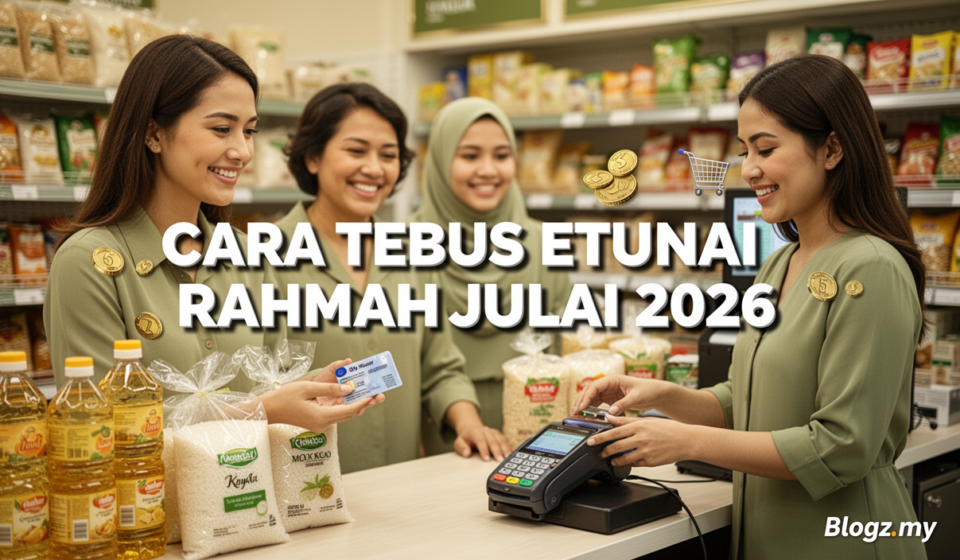 Cara Tebus eTunai Rahmah Julai 2026