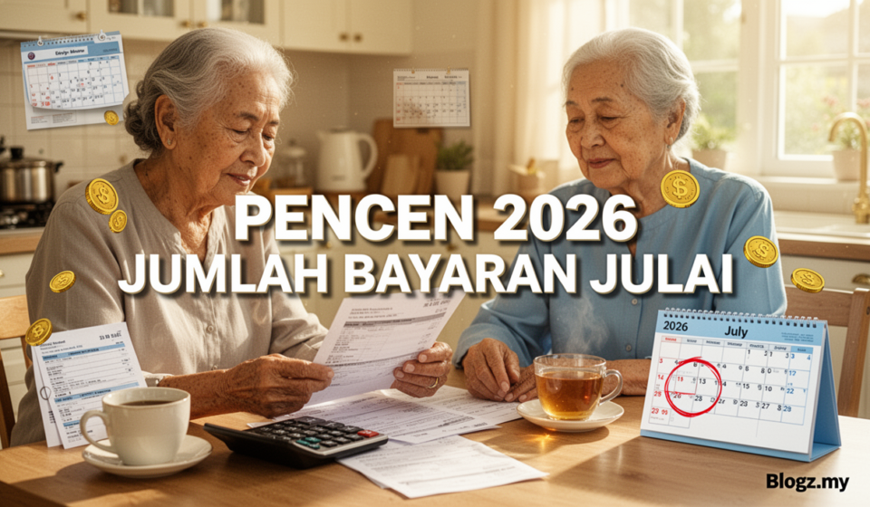 Pencen 2026 Jumlah Bayaran Julai