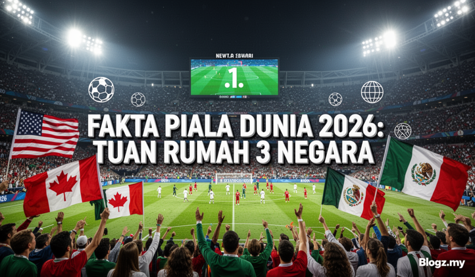 Fakta Piala Dunia 2026: Tuan Rumah 3 Negara
