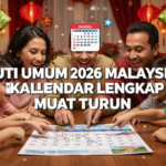 Cuti Umum 2026 Malaysia Kalendar Lengkap Muat Turun