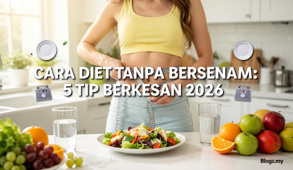 Cara Diet Tanpa Bersenam: 5 Tip Berkesan 2026