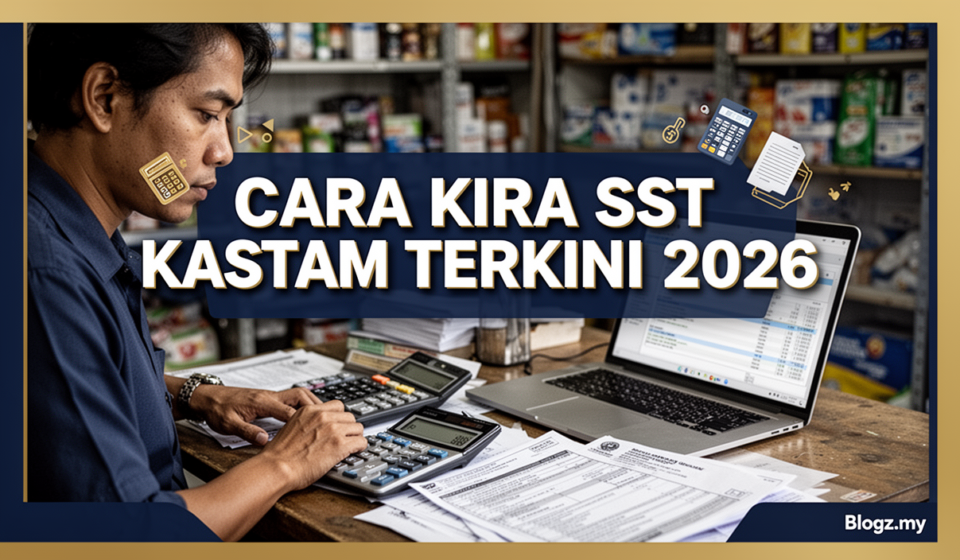 Cara Kira SST Kastam Terkini 2026