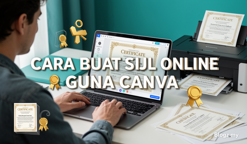 Cara Buat Sijil Online Guna Canva Cara Buat Sijil Online Guna Canva