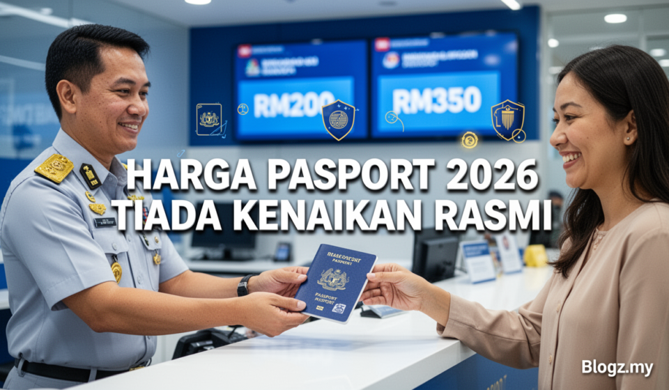 Harga Pasport 2026 Tiada Kenaikan Rasmi