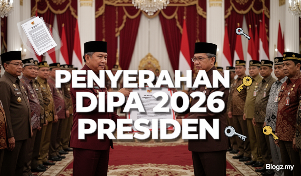 Penyerahan DIPA 2026 Presiden