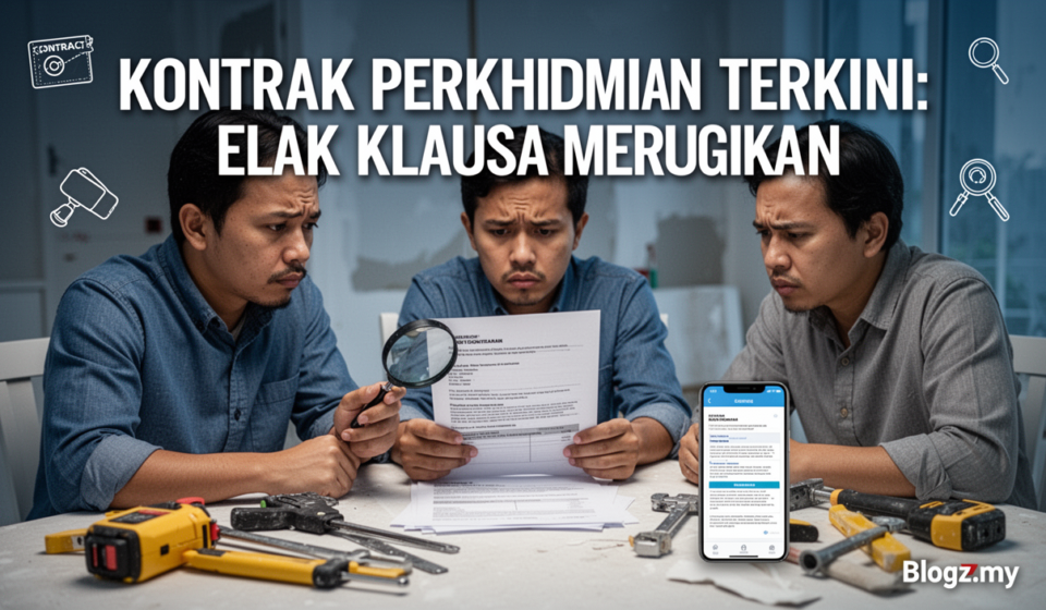 Kontrak Perkhidmatan Terkini: Elak Klausa Merugikan