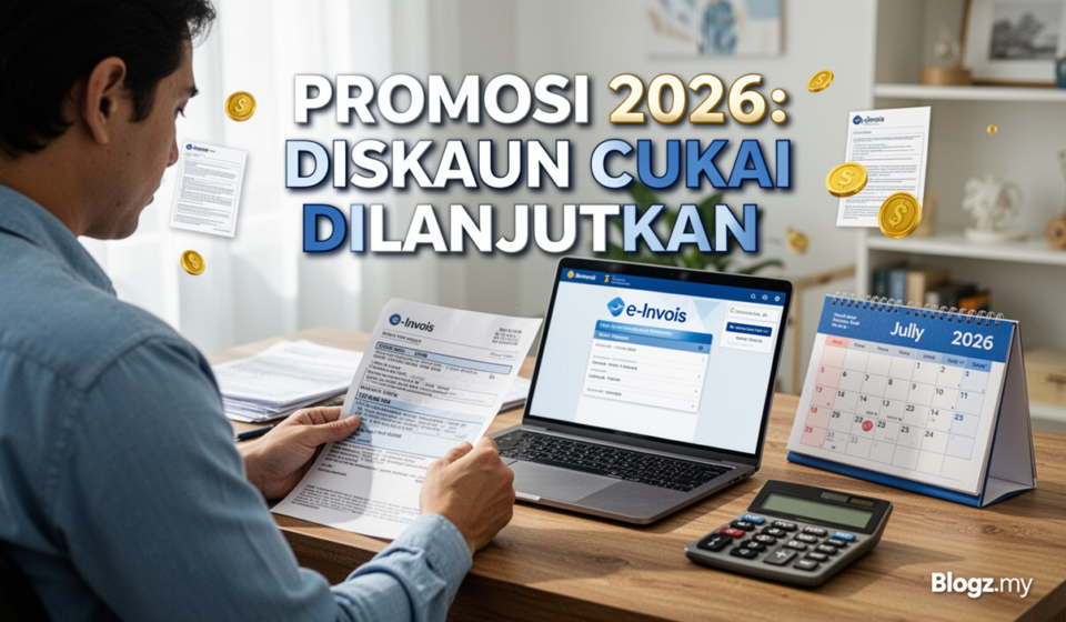 Promosi 2026: Diskaun Cukai Dilanjutkan