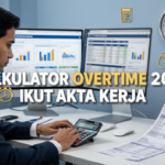 Kalkulator Overtime 2026 Ikut Akta Kerja