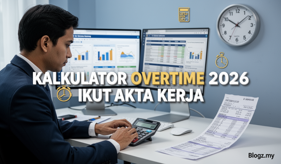 Kalkulator Overtime 2026 Ikut Akta Kerja