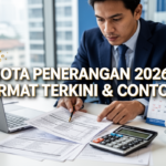 Nota Penerangan 2026: Format Terkini & Contoh