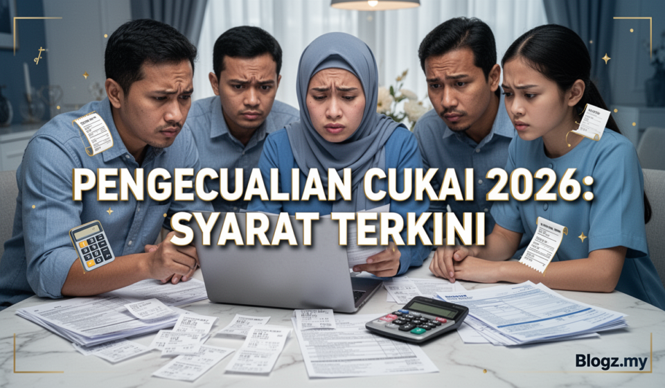 Pengecualian Cukai 2026: Syarat Terkini