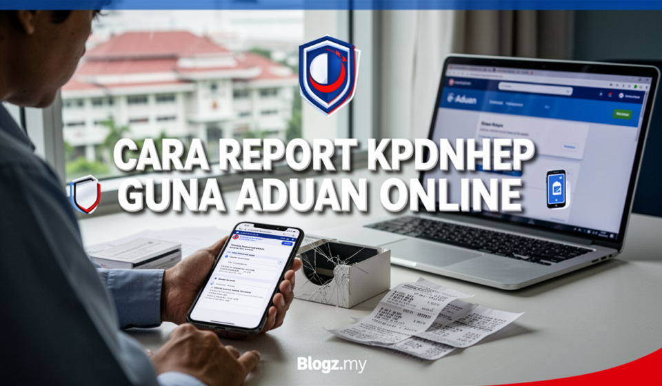 Cara Report KPDNHEP Guna Aduan Online