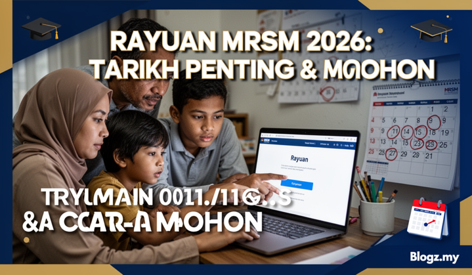 Rayuan MRSM 2026: Tarikh Penting & Cara Mohon