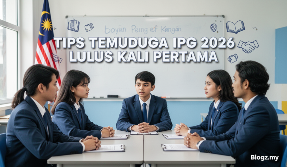 Tips Temuduga IPG 2026 Lulus Kali Pertama