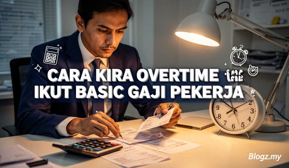 Cara Kira Overtime Ikut Basic Gaji Pekerja