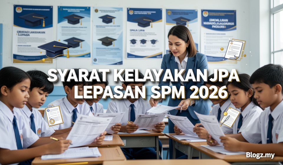 Syarat Kelayakan JPA Lepasan SPM 2026 Syarat Kelayakan JPA Lepasan SPM 2026