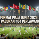 Format Piala Dunia 2026: 48 Pasukan, 104 Perlawanan
