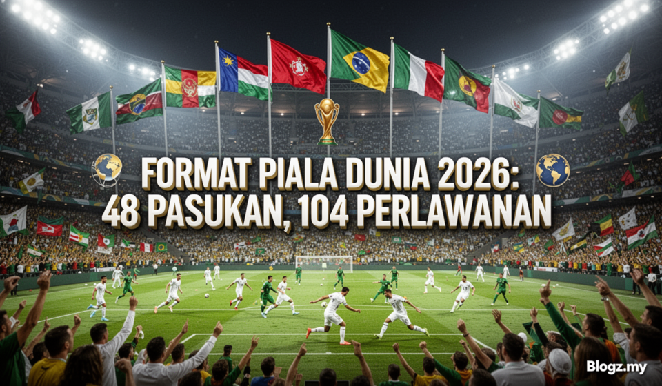 Format Piala Dunia 2026: 48 Pasukan, 104 Perlawanan Format Piala Dunia 2026: 48 Pasukan, 104 Perlawanan