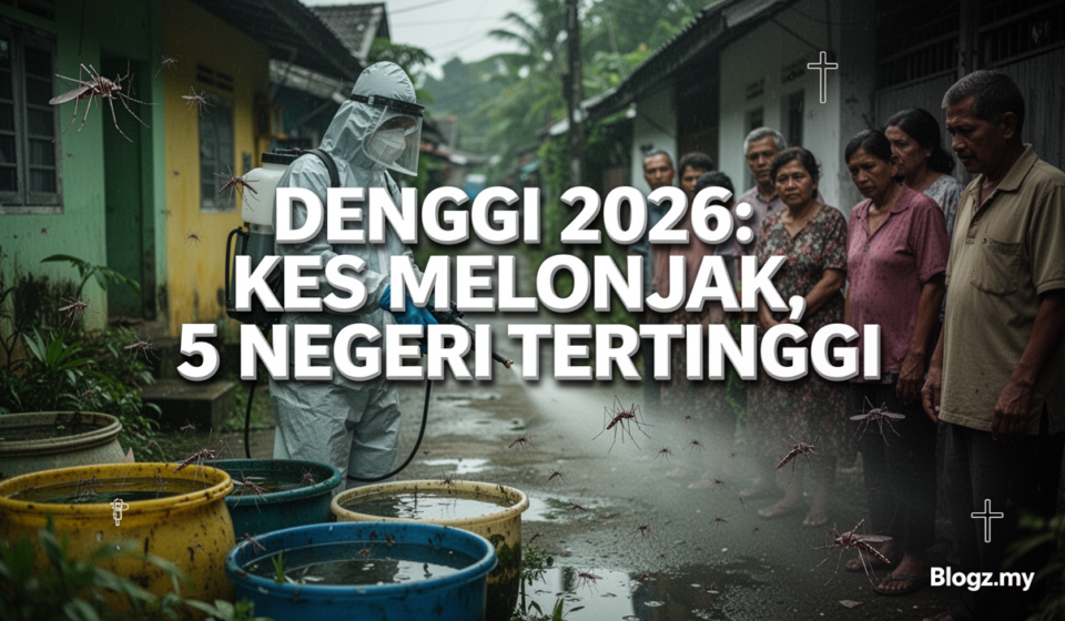 Denggi 2026: Kes Melonjak, 5 Negeri Tertinggi Denggi 2026: Kes Melonjak, 5 Negeri Tertinggi