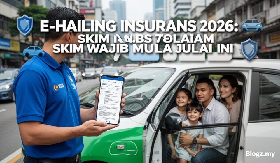 E-Hailing Insurans 2026: Skim Wajib Mula Julai Ini
